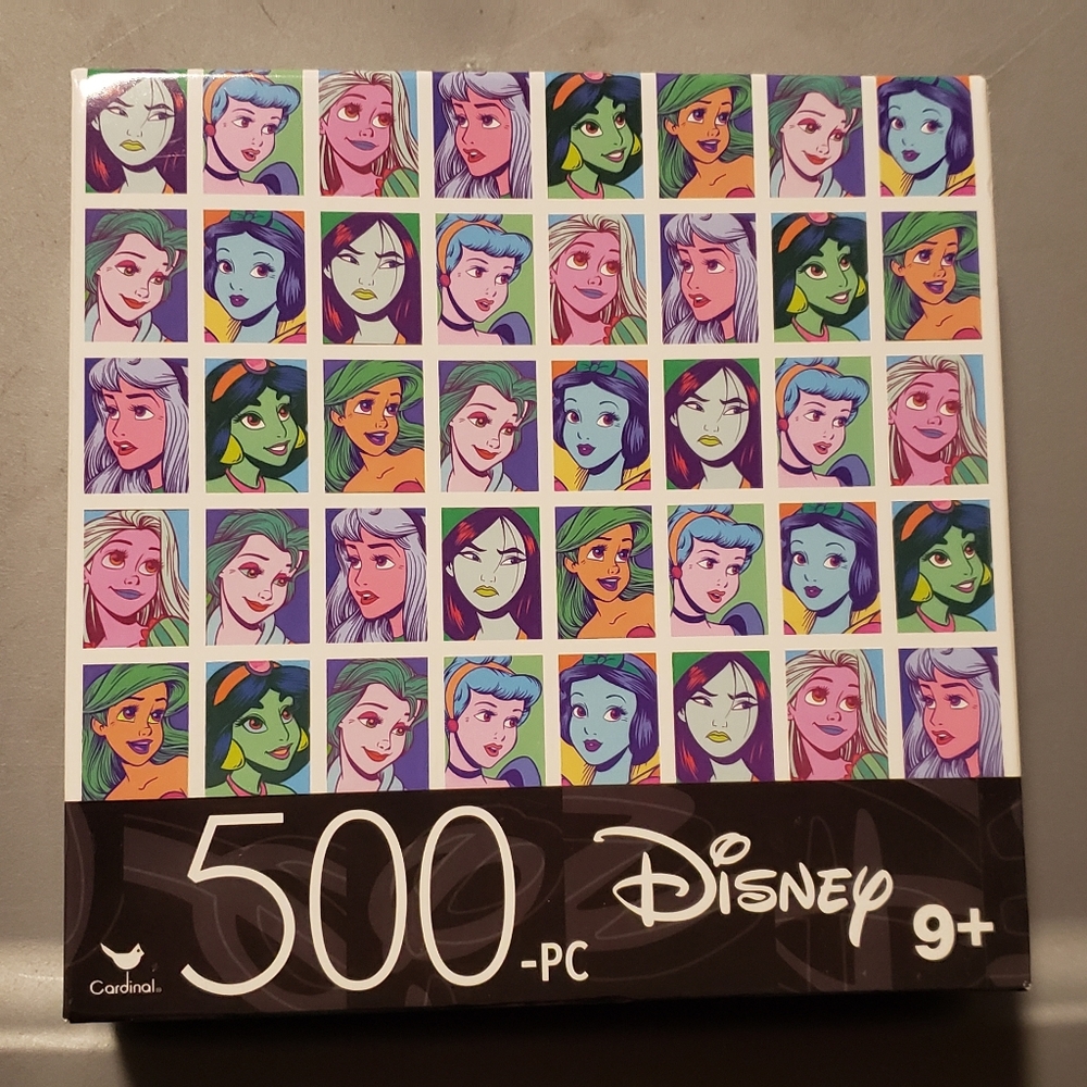 Set of 2 Disbey puzzles brand new